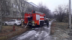 Пожарно-тактическое учение прошло в Борисовской ЦРБ