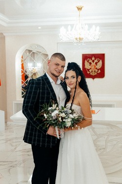Молодожёны Алексей и Ирина Работаловы из Борисовки решили соединить свои судьбы в год семьи