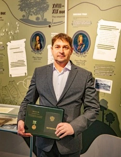 Виталий Буриков получил медаль Министерства природных ресурсов и экологии РФ «За содействие» 