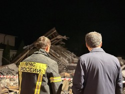 Вячеслав Гладков сообщил о жертвах и разрушениях из-за падения обломков БПЛА в Белгороде