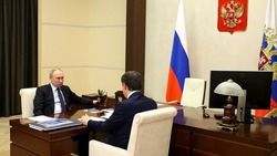 Вячеслав Гладков обсудил с Владимиром Путиным ситуацию в Белгородской области 