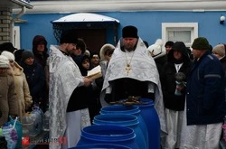 Жители Борисовского округа встретили Крещение Господне