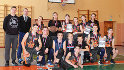 Второй этап Чемпионата школьной баскетбольной лиги «КЭС-БАСКЕТ» завершился в Борисовке