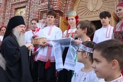 Епископ Губкинский и Грайворонский Авель посетил Борисовский район