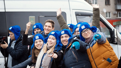 Борисовские волонтёры стали участниками Всероссийского автопробега