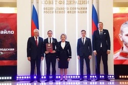 Виталий Несвитайло из Борисовского района награждён медалью «За проявленное мужество» в Москве