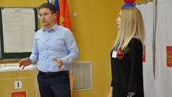 Председатель Избирательной комиссии Белгородской области Игорь Лазарев посетил Борисовский район