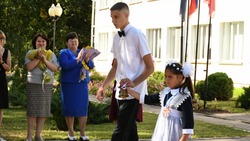 Первый звонок прозвенел в школах Борисовского района