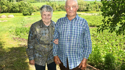 Супруги Ищенко из села Грузское Борисовского района прожили вместе почти 60 лет