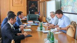 Белгородский губернатор встретился с председателем Центрально-Чернозёмного «Сбербанка»