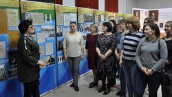 Открытие передвижного выставочного проекта БГИКМ «Стражи законности» состоялось в Борисовке 