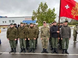 Борисовские школьники приняли участие региональном слёте военно-патриотических клубов