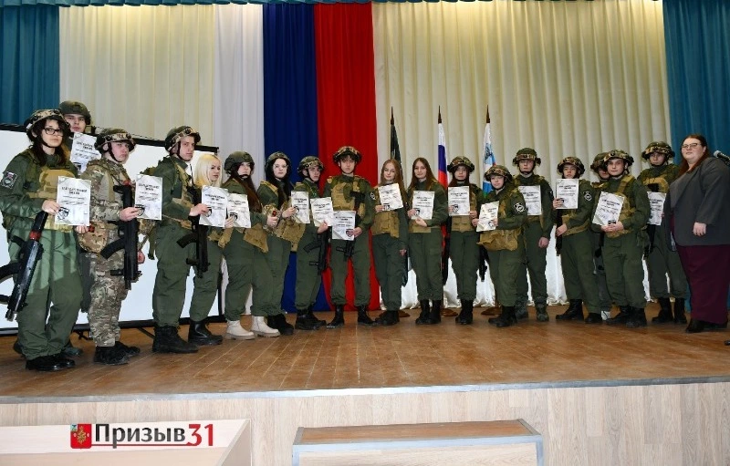 Пятый поток курсантов завершил обучение в Центре подготовки «ВОИН» в Борисовке