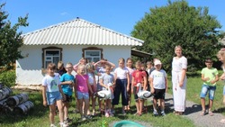 Отряд школьного лагеря Борисовской школы им. Рудого А. М. посетил местный Дом ремёсел