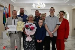 Семейная пара из Берёзовки Борисовского округа отметила золотую свадьбу