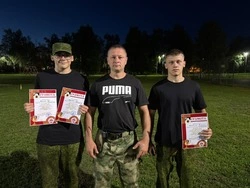 Борисовские школьники принимают участие в военно-патриотических сборах «Армата»