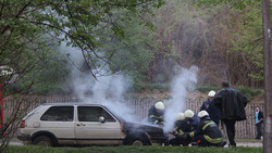 Борисовские полицейские арестовали местного жителя за угон и умышленный поджог автомобиля