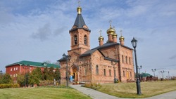 Митрополит Иоанн освятил храм в честь Тихвинской иконы Божией Матери в Борисовском монастыре