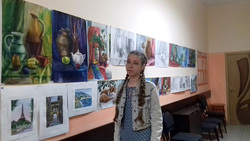 Персональная выставка Эллины Лутай прошла в Борисовской ДШИ