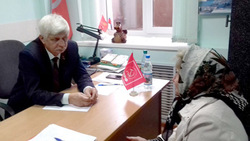 Депутат облдумы Валерий Шевляков провёл приём граждан в Борисовском районе
