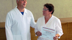 Лучшие медицинские работники Борисовки получили награды