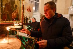 Вячеслав Гладков опубликовал поздравление с праздником Рождества Христова