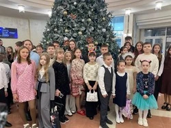 Борисовские школьники посетили традиционную губернаторскую ёлку в Белгороде