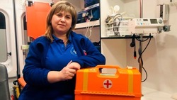 Марина Рудась стала лучшим фельдшером скорой медицинской помощи Белгородской области 