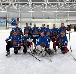 Спортсмены из Борисовки приняли участие в турнире по хоккею 