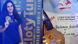 Две белгородские студентки выиграли Кубок мира по армреслингу