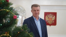 Владимир Переверзев поздравил борисовцев с Новым годом!