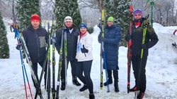 Борисовские спортсмены приняли участие в гонке «Лыжня России-2024»