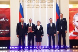 Виталий Несвитайло из Борисовского района награждён медалью «За проявленное мужество» в Москве