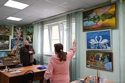Жанна Киреева посетила Борисовский дом социального обслуживания