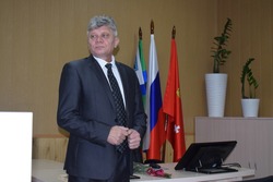 Глава администрации Хотмыжского сельского поселения Юрий Краснокутский принял поздравления с юбилеем