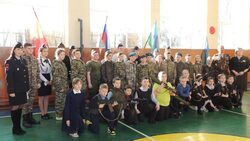 Военно-патриотические соревнования «Юнармеец» прошли в Борисовской школе им. Рудого А.М.