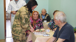 Белгородские Росгвардейцы встретились с ветеранами войн