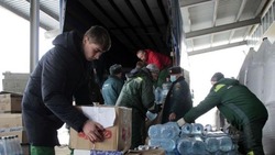Колонны с гуманитарным грузом прибыли в Белгородскую область 