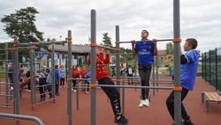 Жители села Беленькое получили возможность заниматься на новой спортивной площадке
