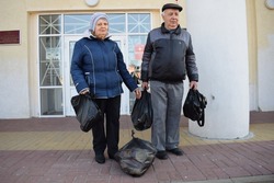 Грайворонцы продолжили получать гуманитарную помощь в ЦКР «Борисовский»