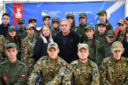 Встреча старшеклассников с ветераном  Олегом Яркиным прошла в Борисовском Центре молодёжи 