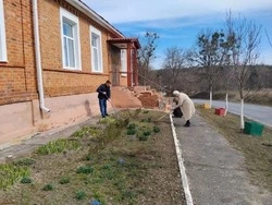 Жители Борисовского округа активно присоединяются к месячнику добровольного служения