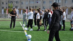 Учащиеся Борисовской школы им. А.М.Рудого и их родители поучаствовали в спортивных эстафетах