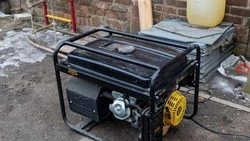 Оперштаб рассказал жителям региона о безопасном подключении электрогенераторов в частных домах