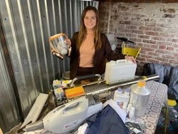 Жительница села Стригуны Ирина Лаврова открыла бизнес по дезинсекции благодаря социальному контракту