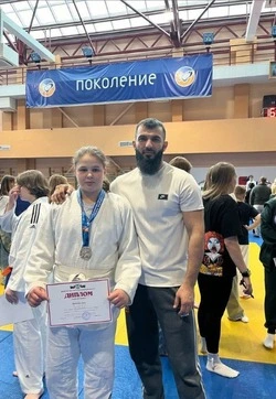 Учащаяся Борисовской ДЮСШ заняла второе место первенства Белгородской области по дзюдо