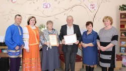 Супруги Василенко из Борисовского района отметили 50-летие совместной жизни