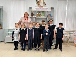 Ученики Стригуновской школы посетили Борисовский Дом ремёсел