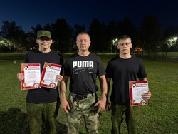 Борисовские школьники принимают участие в военно-патриотических сборах «Армата»