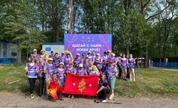 Борисовцы приняли участие в III Кубке Румянцева по скандинавской ходьбе